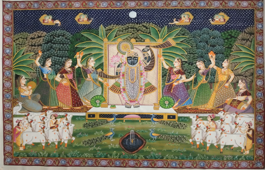 AS - Shrinathji Motif Pichwai Paintings - 1
