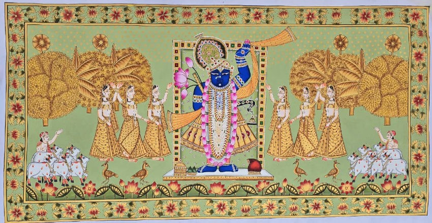 AS - Shrinathji Motif Pichwai Paintings - 2