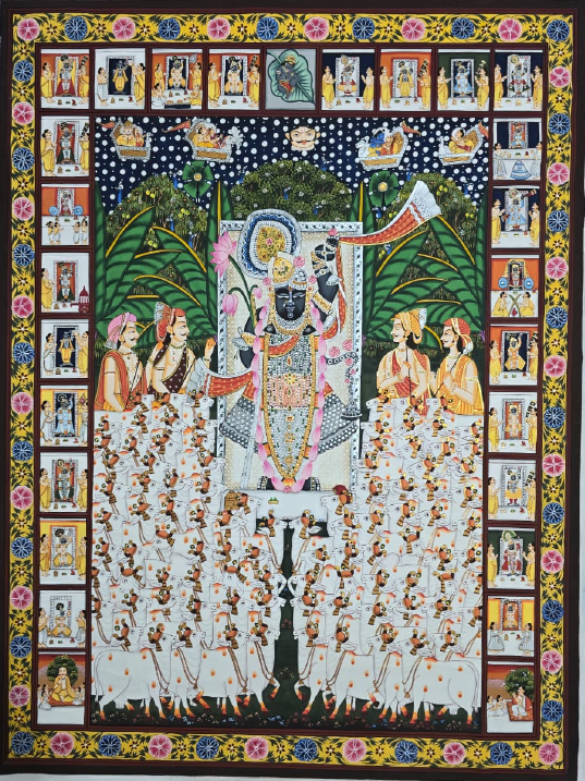 AS - Shrinathji Motif Pichwai Paintings - 7