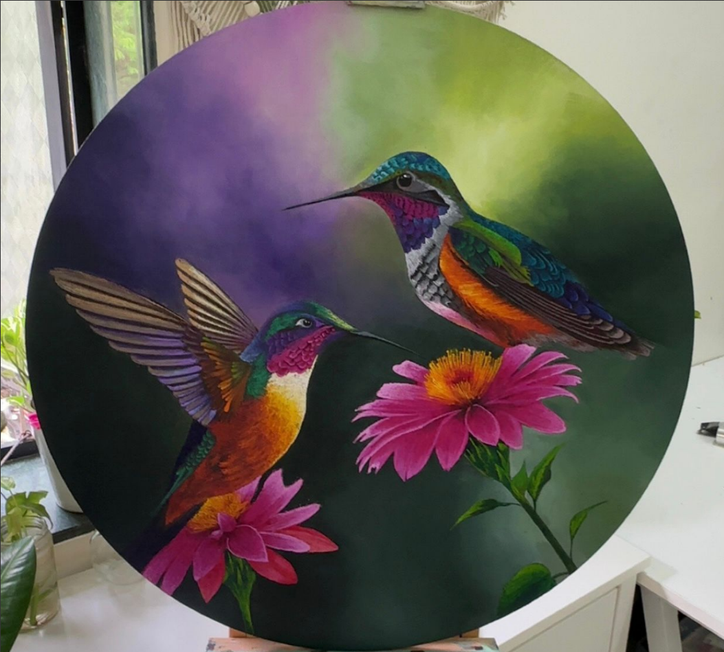 MPV - Pink Purple Humming bird