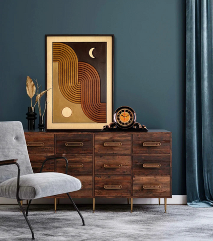 AWA - Sun and Moon Wall art