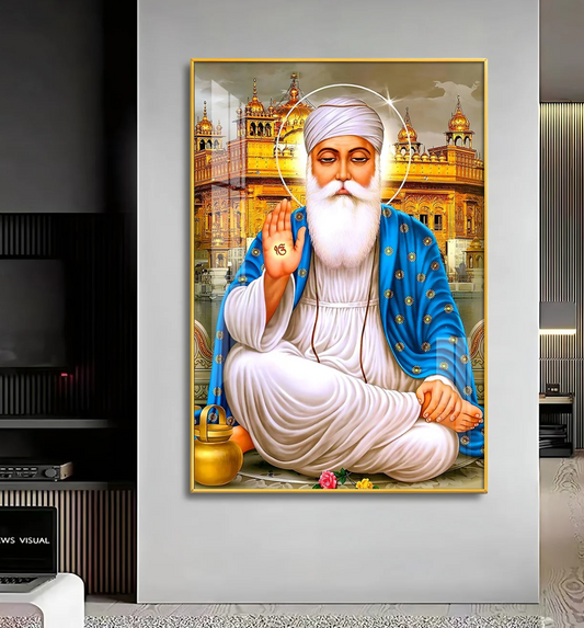 Guidance Of Guru Ji Premium Vertical Acrylic Wall Art