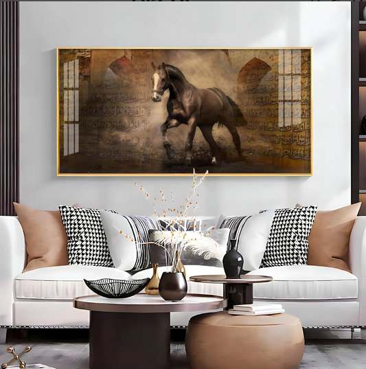 Persian Horse Premium Acrylic Horizontal Wall Art