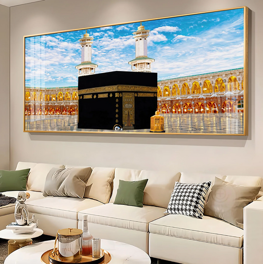 Al Kaaba Premium Acrylic Horizontal Wall Art