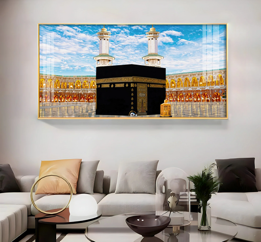 Al Kaaba Premium Acrylic Horizontal Wall Art
