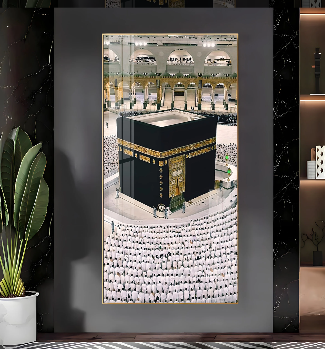 Mecca Premium Acrylic Vertical Wall Art