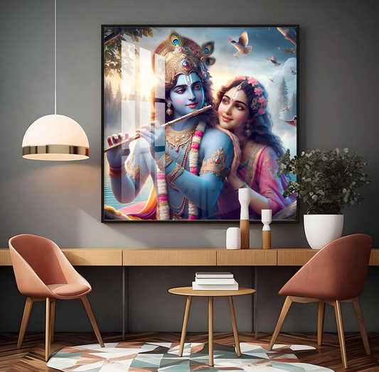 Sacred Love Premium Acrylic Square Wall Art