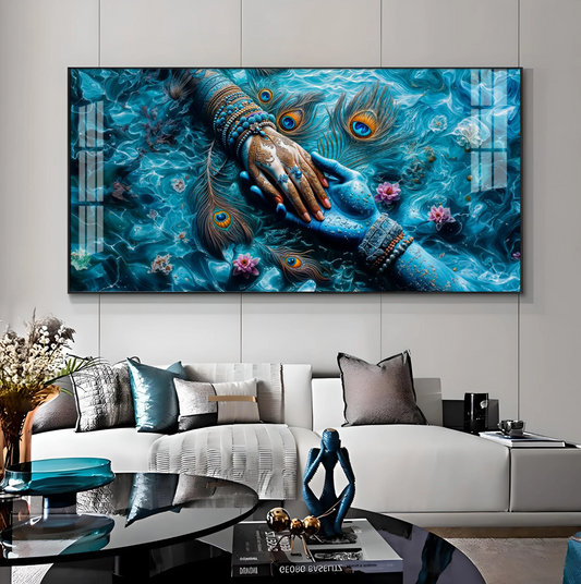 Radiant Hand Touch Premium Acrylic Horizontal Wall Art