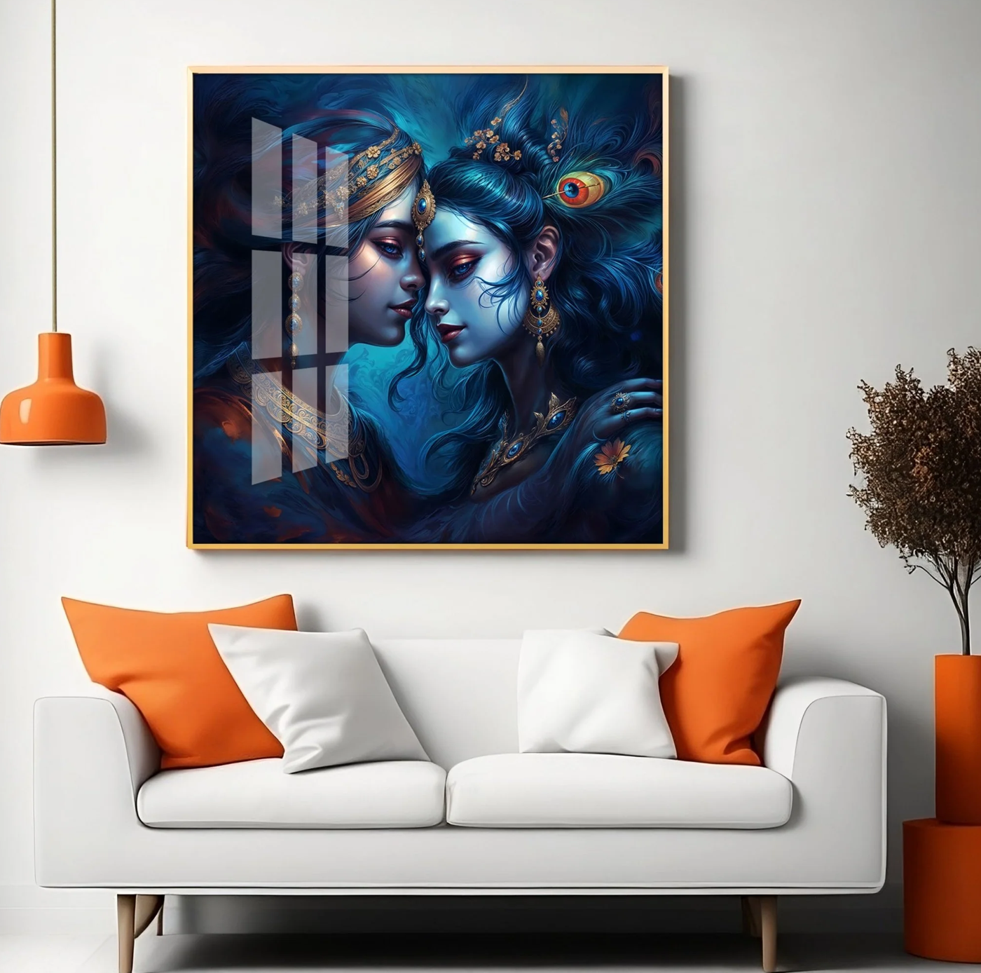 Eternal Love Premium Acrylic Square Wall Art