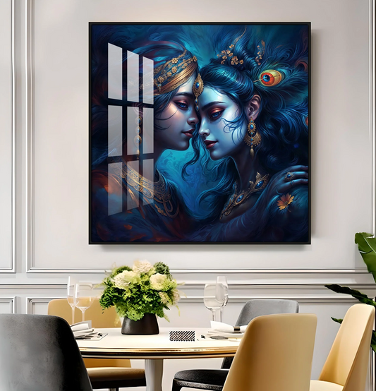 Eternal Love Premium Acrylic Square Wall Art