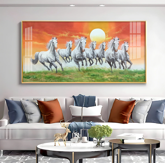 The Rising Sun Premium Acrylic Horizontal Wall Art