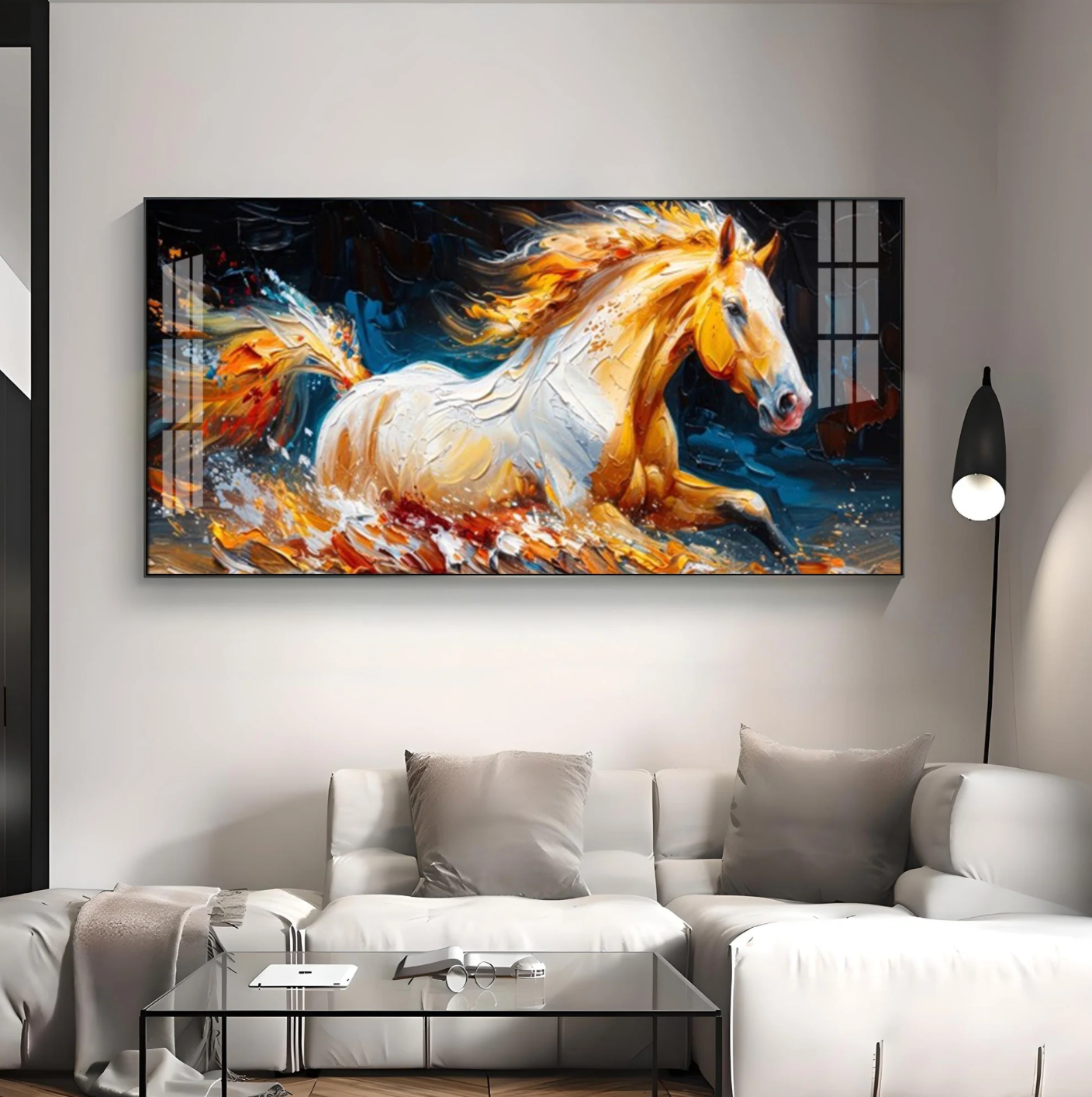 Fantasy Horse Premium Acrylic Horizontal Wall Art