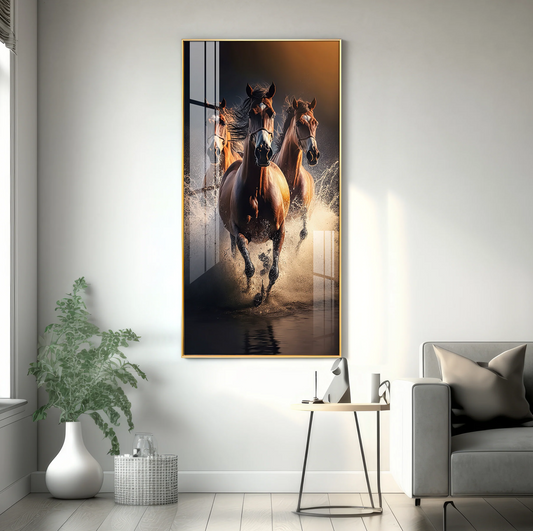 Beauty With Wilderness Premium Acrylic Vertical Wall Art