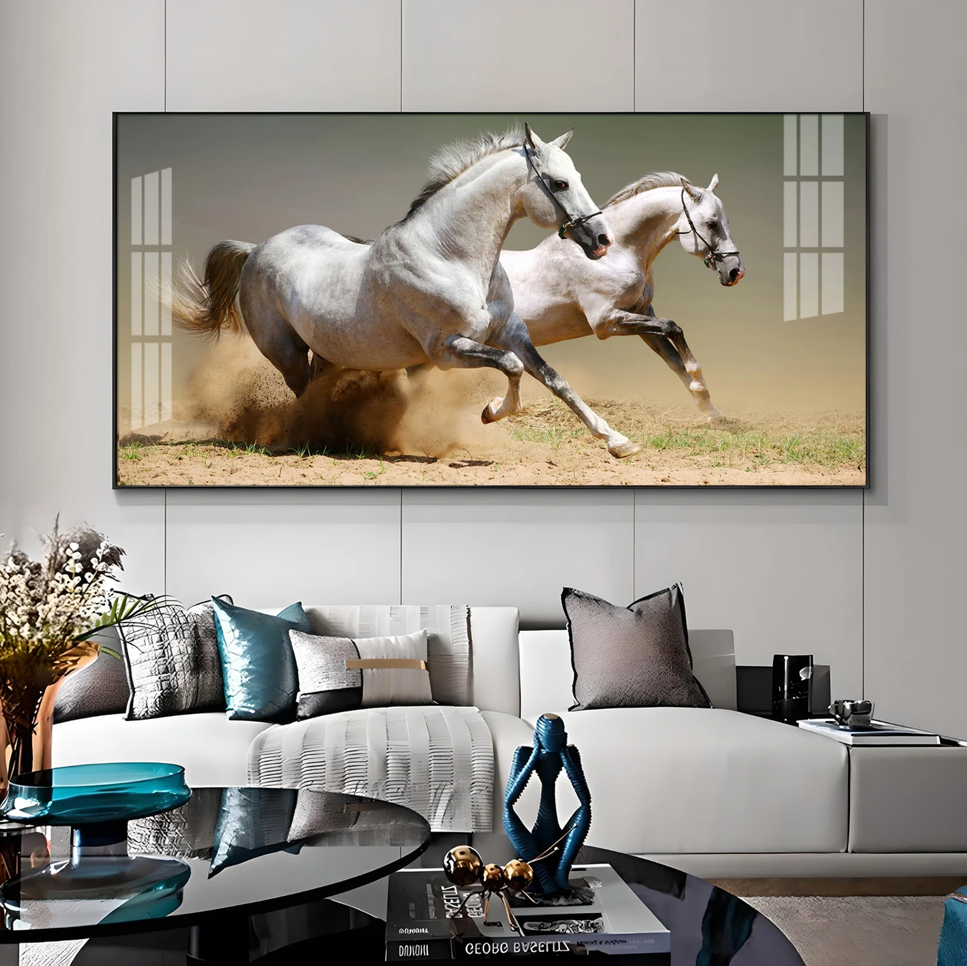 The Victory Run Premium Acrylic Horizontal Wall Art