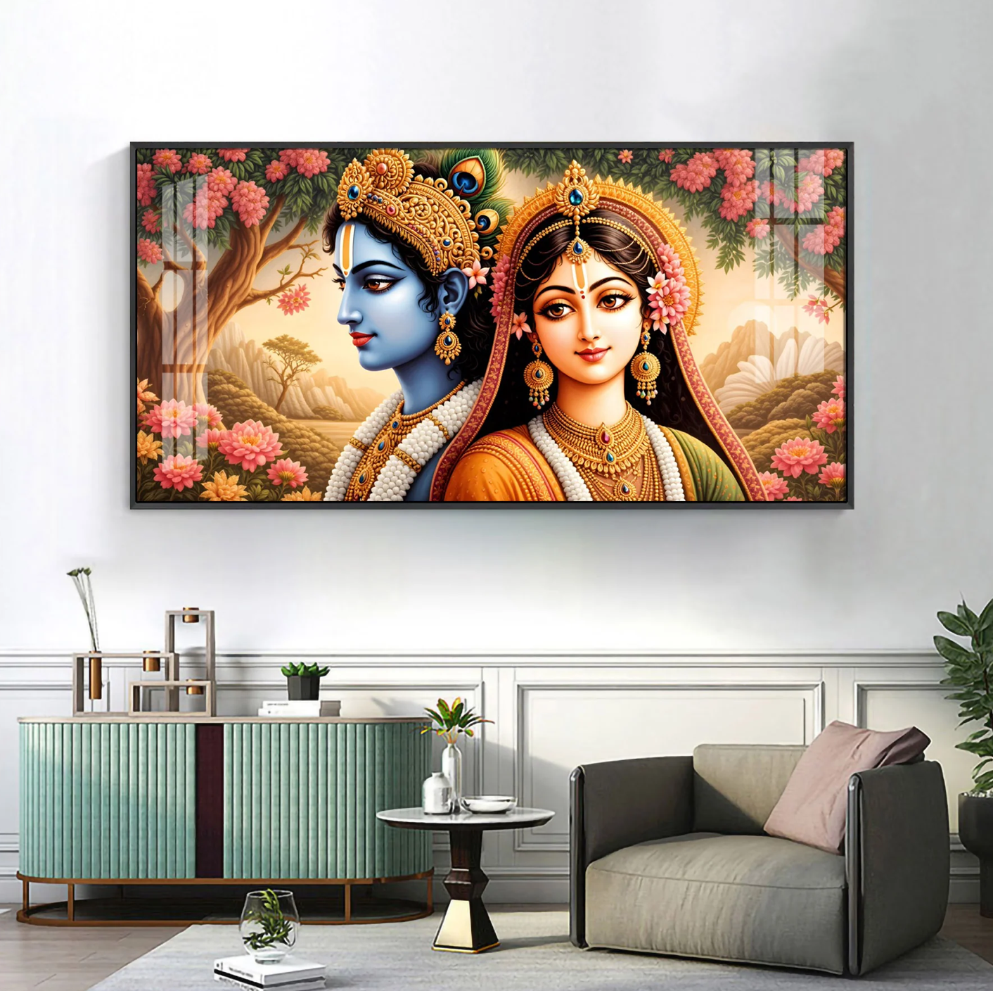 Blissful Connection Premium Acrylic Horizontal Wall Art