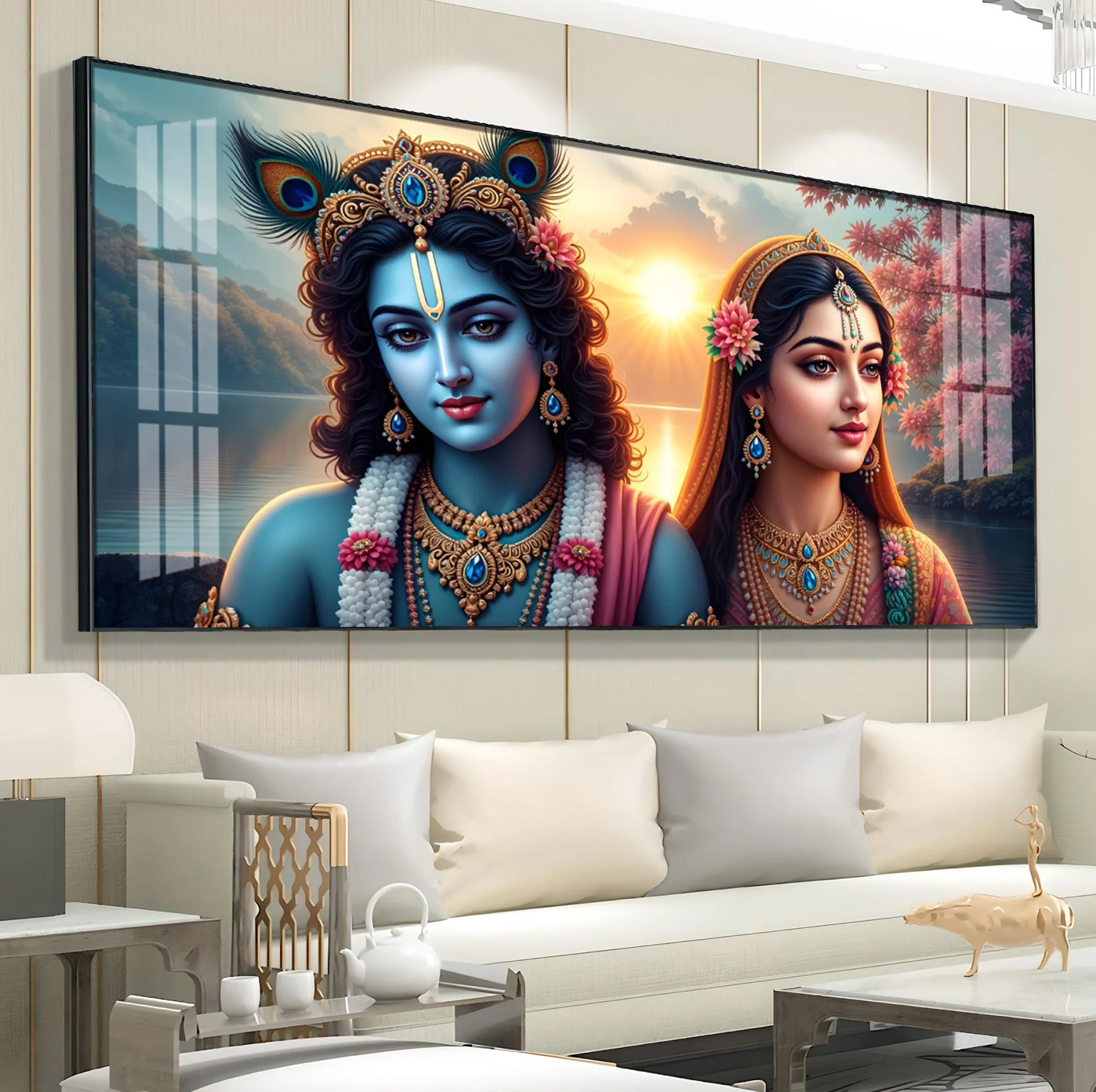 Reflections of Companionship Premium Acrylic Horizontal Wall Art