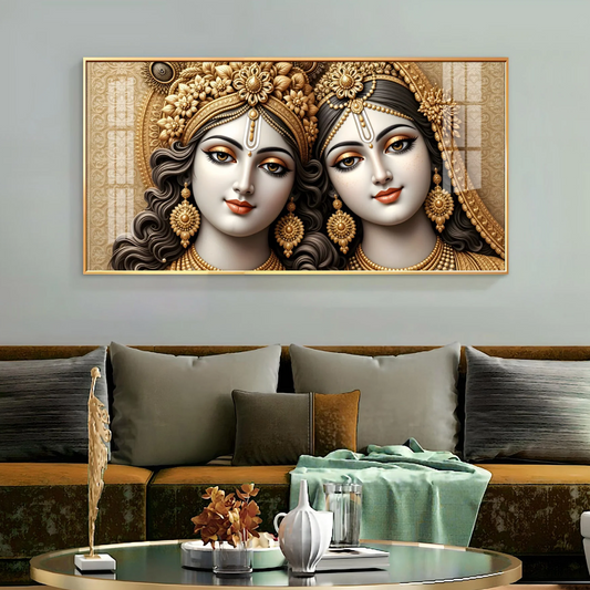 Krishna Priya Premium Acrylic Horizontal Wall Art