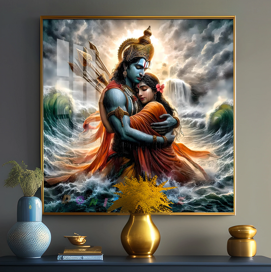 Inspirational Love Premium Acrylic Square Wall Art