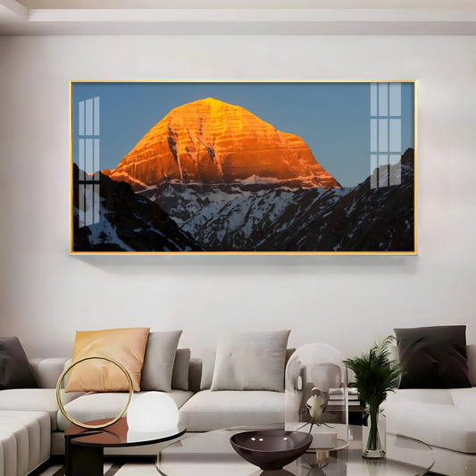 Majestic Mountain Premium Acrylic Horizontal Wall Art