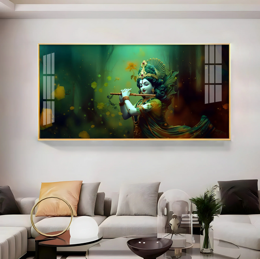 Murli Manohar Premium Acrylic Horizontal Wall Art