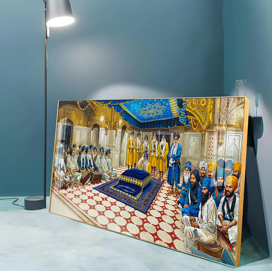 Sri Harmandir Sahib Premium Acrylic Horizontal Wall Art