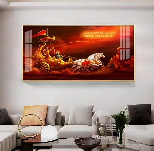 Spiritual Power Premium Acrylic Horizontal Wall Art