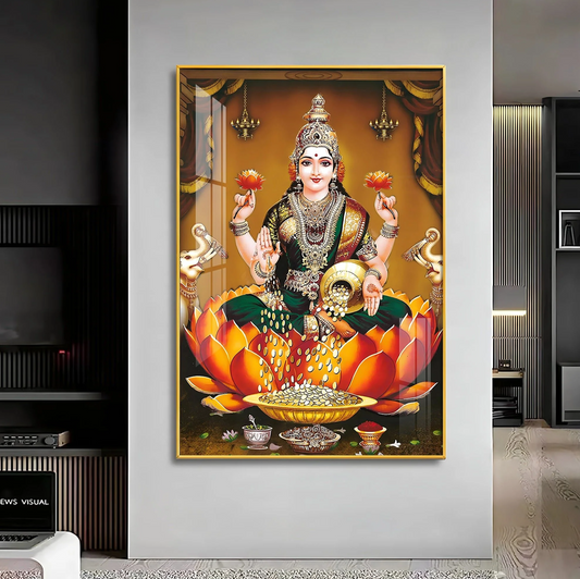 Goddess in Tranquility Premium Vertical Acrylic Wall Art