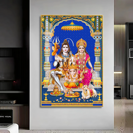 Divine Harmony Premium Acrylic Vertical Wall Art