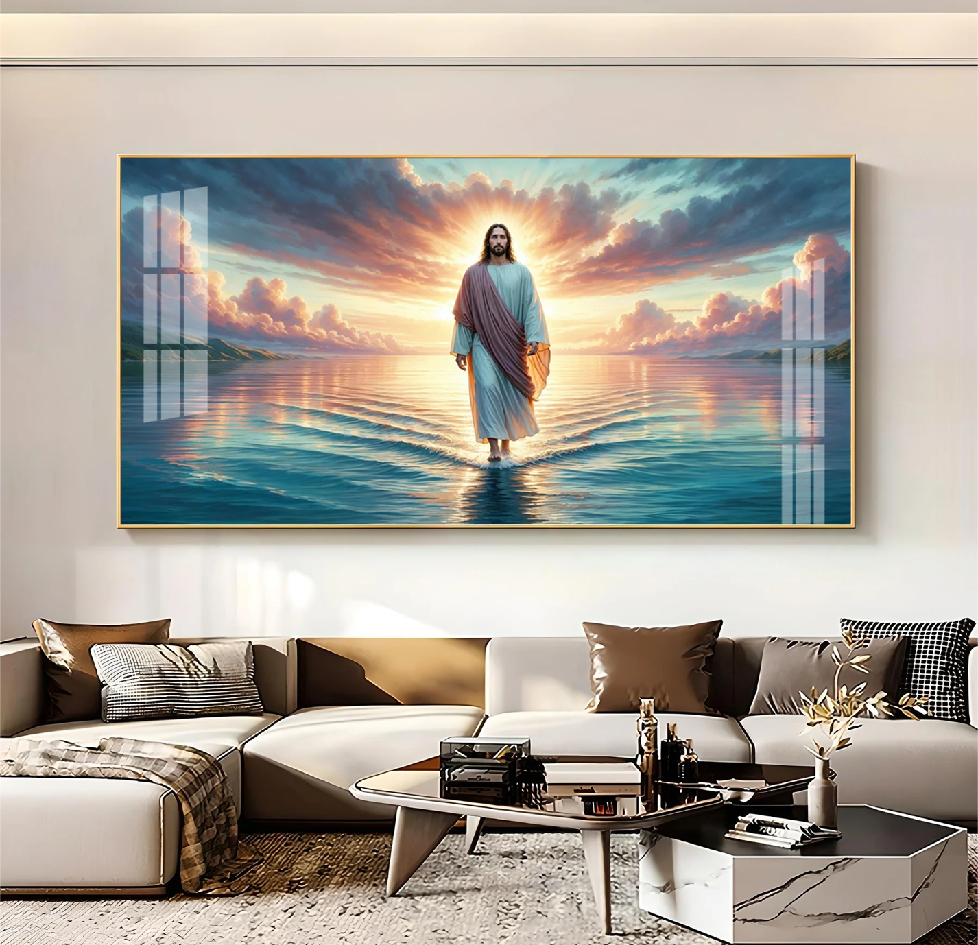 The Sunset Miracle Premium Acrylic Horizontal Wall Art