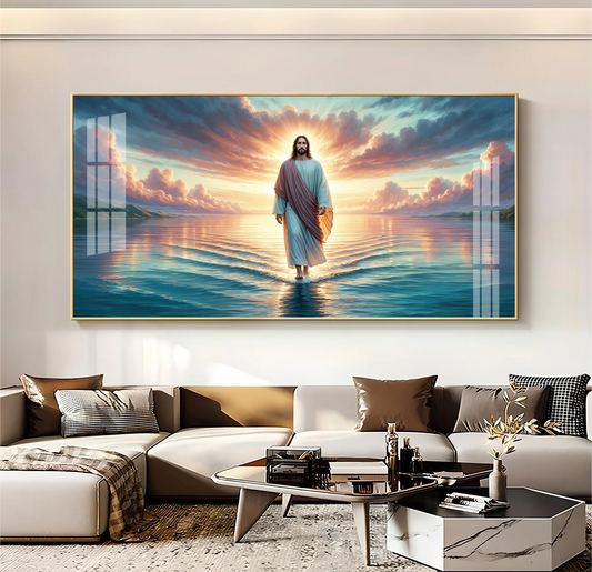 The Sunset Miracle Premium Acrylic Horizontal Wall Art