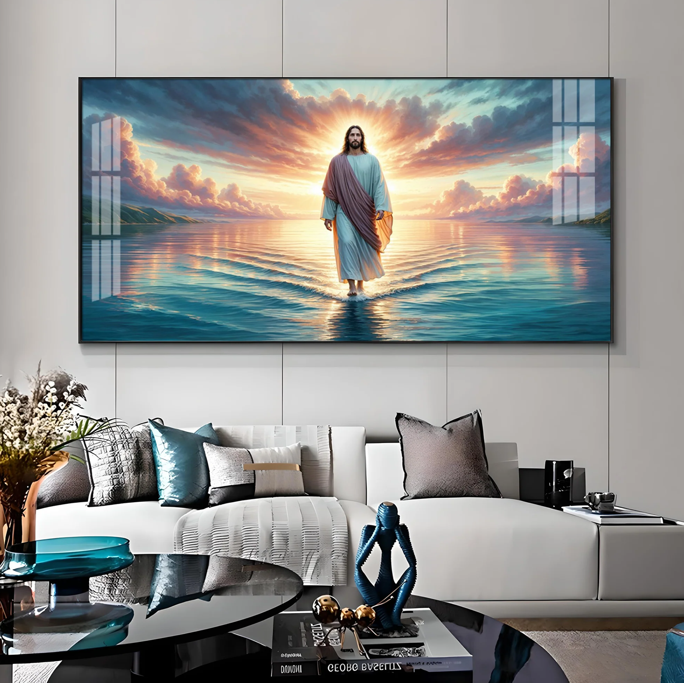 The Sunset Miracle Premium Acrylic Horizontal Wall Art