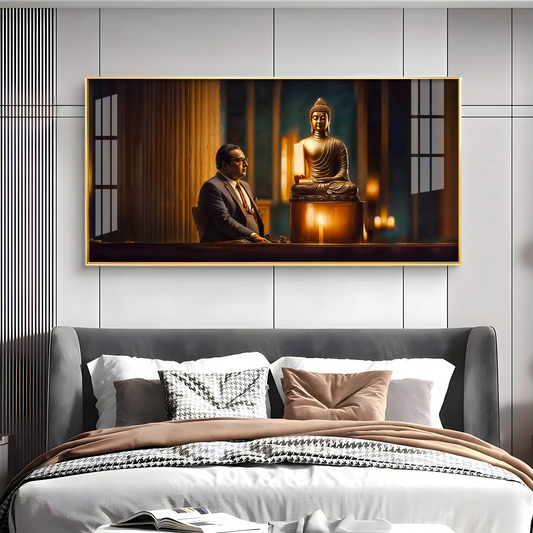 Meditative Moments Premium Acrylic Horizontal Wall Art