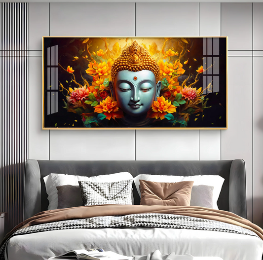 Serenity Visage Premium Acrylic Horizontal Wall Art