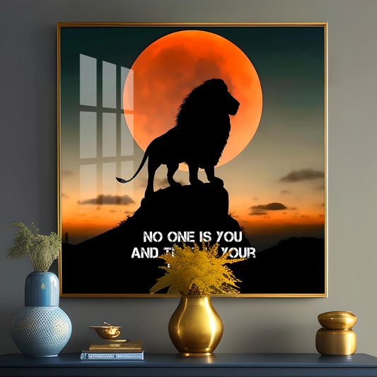 Be Your Own Boss Premium Acrylic Square Wall Art