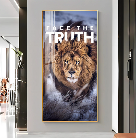 Be Fearless Premium Acrylic Vertical Wall Art