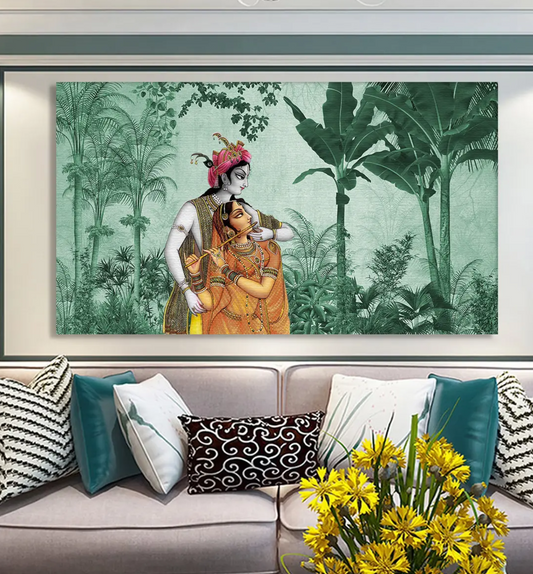 YF Pichwai Style Radha Krishna Painting