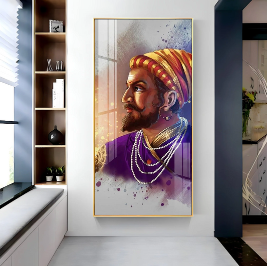 Shiva Ji Premium Acrylic Vertical Wall Art