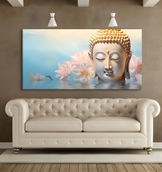 YF Paradise Nature Buddha Painting