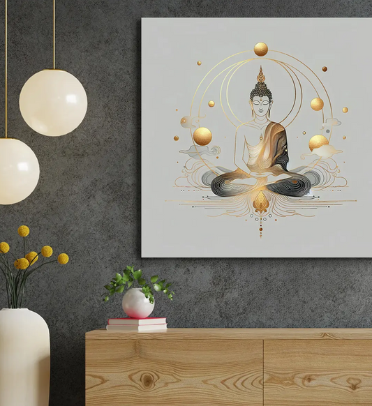 YF Solar Universe Buddha Painting