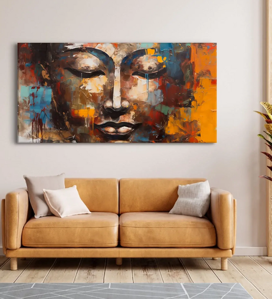 YF Abstract Design Buddha Painting