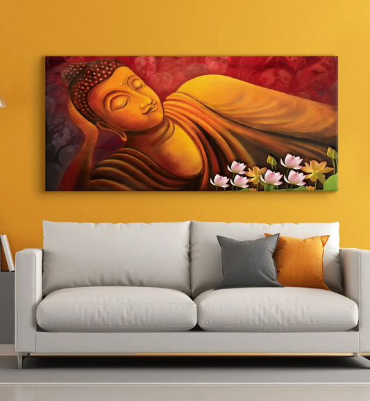 YF Awakening Buddha Canvas Painting