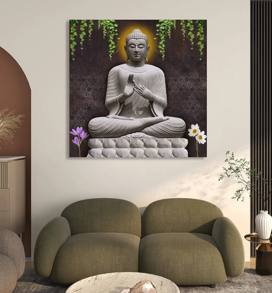 YF Buddha Harmony Spiritual Painting on Canvas