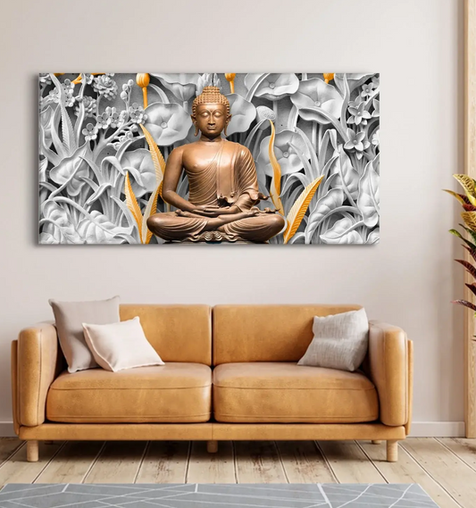YF Enormous Buddha Canvas Painting