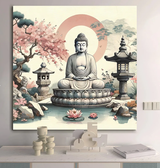 YF Ethnic Lord Buddha Painting