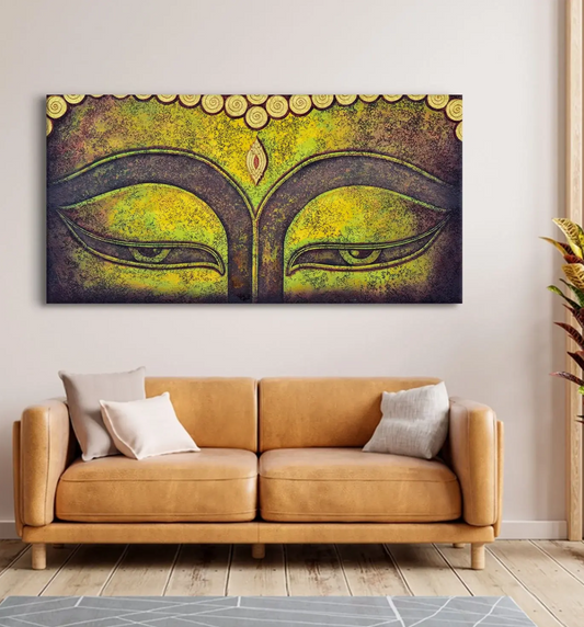 YF Eye’s of Hope Buddha Painting