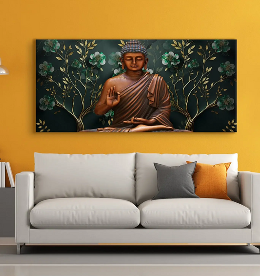 YF Forest of Enlightening Buddha Painting