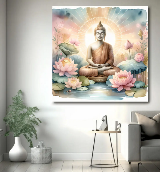 YF Garden of Eternity Buddha Painting
