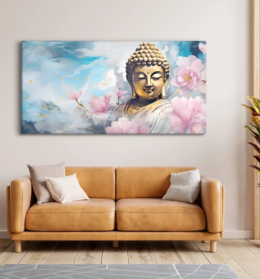 YF Garden of Heaven Buddha Painting