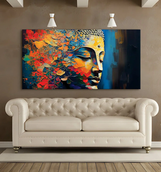 YF Glorious Abstract Buddha Painting