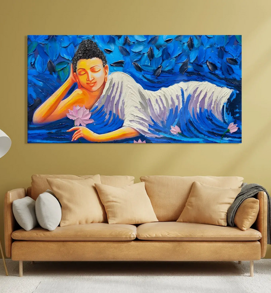 YF Majestic Awakening Buddha Painting